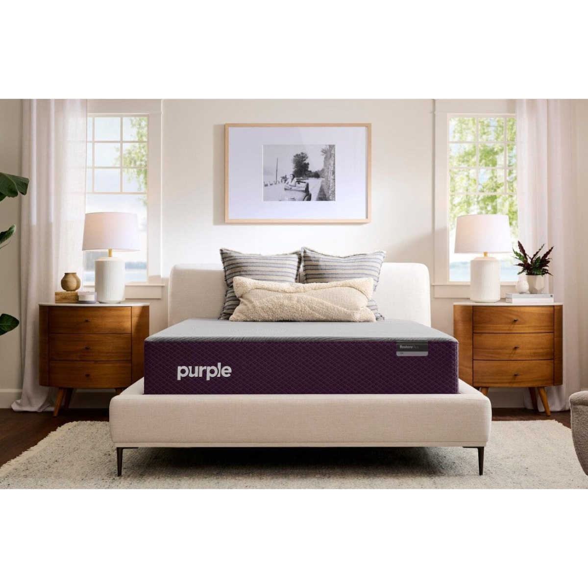 Purple RestorePlus Hybrid Soft 13" Mattress American Mattress
