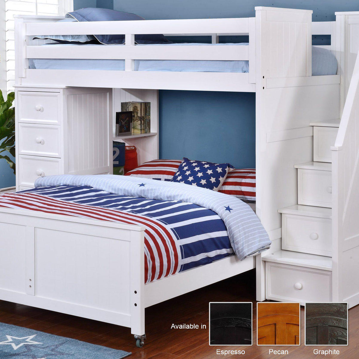 Lakeshore Twin Full Multi Function with Stairs