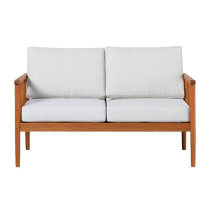 Contemporary Cushioned Patio Triple Lounge