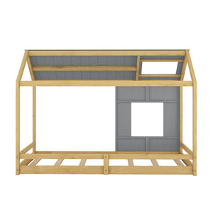 House Bed With Roof And Window