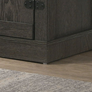 Salma - 58" Wide TV Stand With 2 Open Shelves And 2 Cabinets