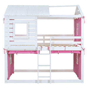 Bunk House Bed With Tent