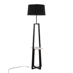 Cosmo - Shelf Contemporary / Glam Floor Lamp