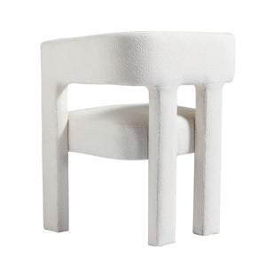 Contemporary Designed Fabric Upholstered Accent Chair Dining Chair For Living Room, Bedroom, Dining Room (Set of 2) - Beige