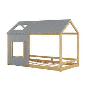 House Bed With Roof And Window