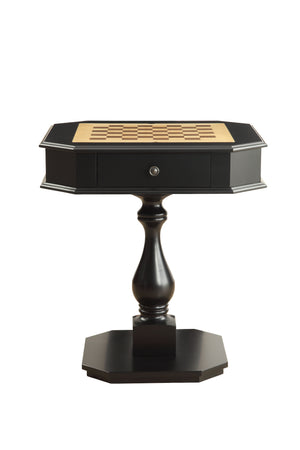Bishop - Reversible Chess Checker Game Table With Game Tray (Chess Fingures Not Included)