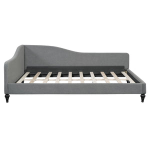 Modern L Shaped Linen Daybed With Legs