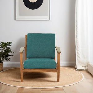 Connor - Modern Genuine Leather Lounge Chair