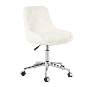 Adjustable And Space-Saving Chair With Golden Electroplated Legs