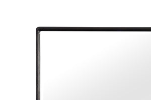 Rectangle Wood Mirror - Black