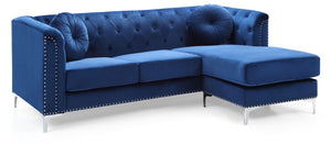 Pompano - Micro Suede Sofa Chaise