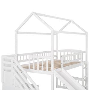 House Bed With 2 Drawers And Slide