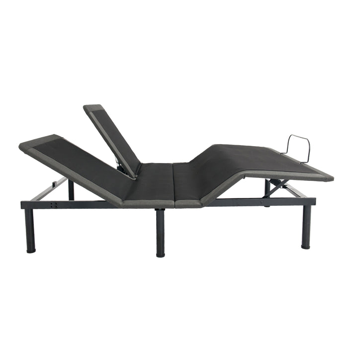 Quick Assembly Adjustable Bed Frame With Voice Activated Controls