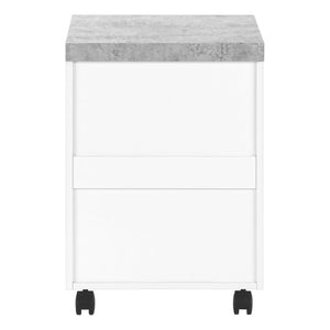 File Cabinet Rolling Mobile Storage Drawers Printer Stand For Office
