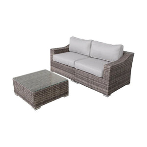 Stylish Sofa Seating Group With Cushions Perfect For Outdoor Gatherings