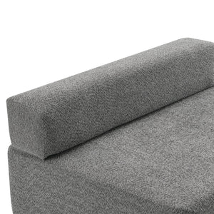 Frame For Oversized Modular U Shaped Sectional, Floor Couch Convertible Compressed Couch Spacious Foam Filled Sofa