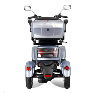 Electric Mobility Scooter With Big Size, High Power - Silver