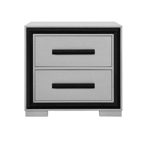 Adelaide - Nightstand - Gray / Black