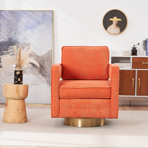 Swivel Barrel Chair 360 Degree Swivel Club Modern Accent Single Sofa Chair