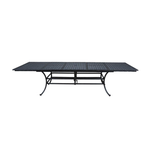 Rectangle Extension Table - Dark Lava Bronze