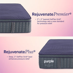 Purple RejuvenatePlus 16.5" Mattress