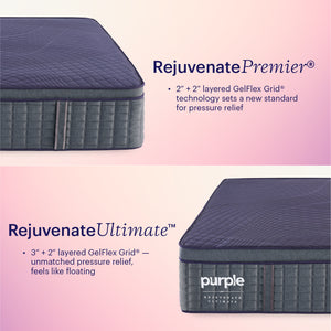 Purple RejuvenateUltimate 17.5" Mattress