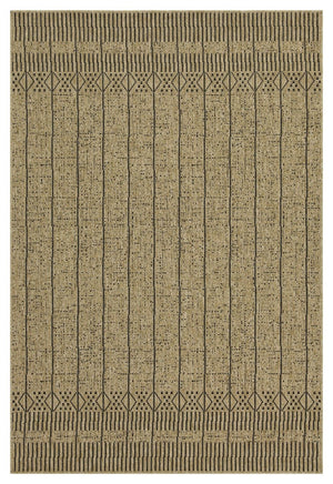 Earth - Indoor / Outdoor, Area Rug - Jute / Black