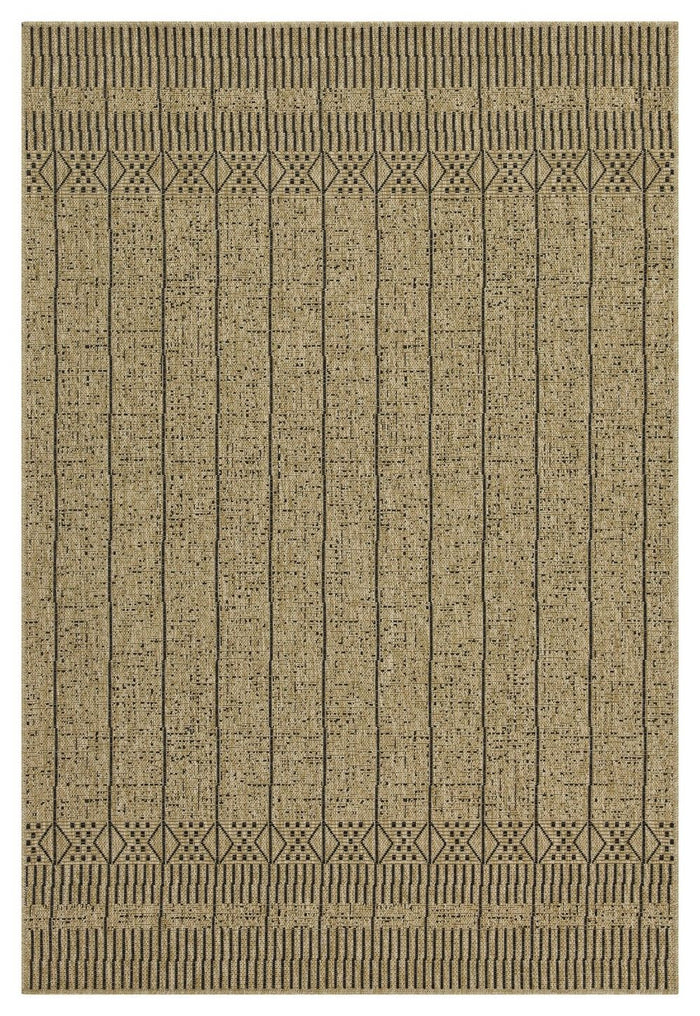 Earth - Indoor / Outdoor, Area Rug - Jute / Black