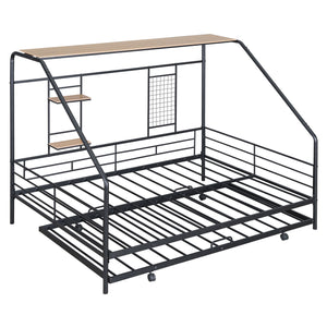 Playhouse Design Bed With Trundle