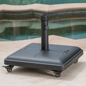 Wheelie - Umbrella Base Square - Black