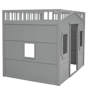 House Loft Bed With Ladder