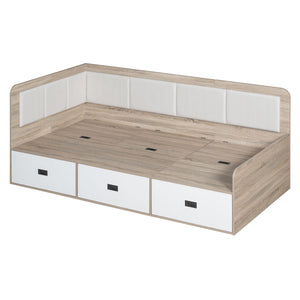 Daybed With 3 Drawers And 3 Storage Compartments