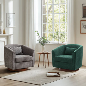 Swivel Accent Chair For Living Room, Sofa Chairs With Base Side For Living Room