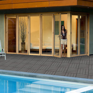 Composite Deck Tiles, Resist Rust, Water, Weather