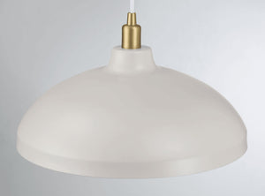 Astral - Single Light Pendant Lamp For Entrance Kitchen Island - Gold / White