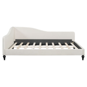 Modern L Shaped Linen Daybed With Legs