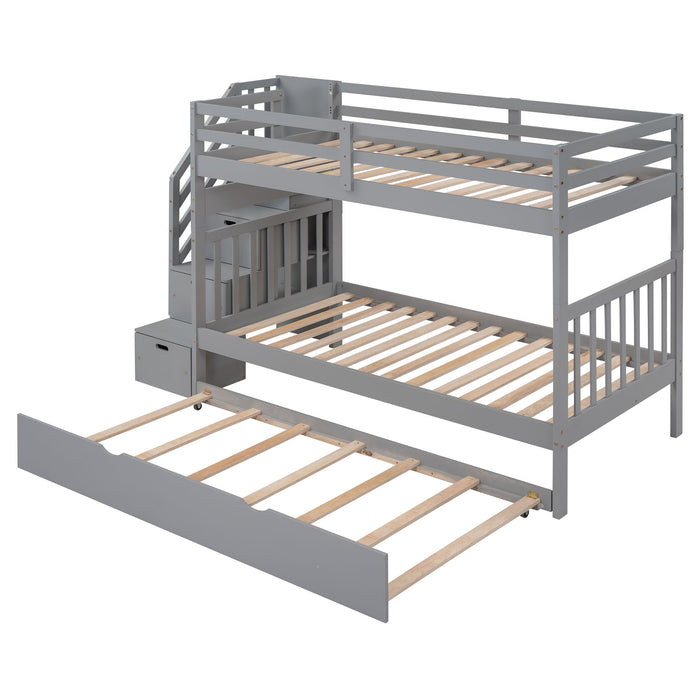 Bunk Bed With Twin Size Trundle