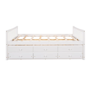Twin Size Daybed With Trundle And Drawers