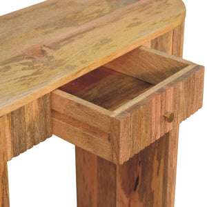 Soba - Straight Console Table - Oak