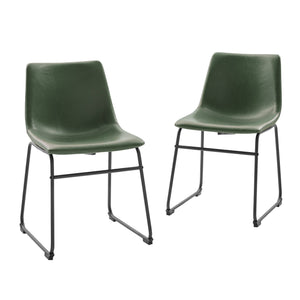 Industrial Dining Chairs (Set of 2)