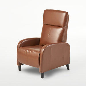 Wide Push Back Standard Recliner - Hazelnut