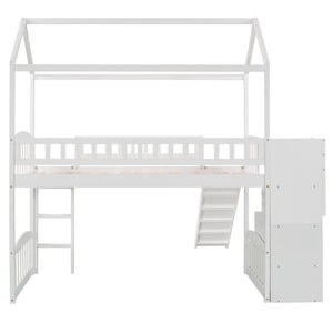 House Bed With 2 Drawers And Slide