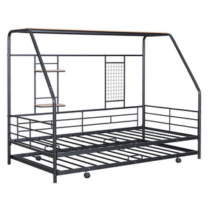 Playhouse Design Bed With Trundle