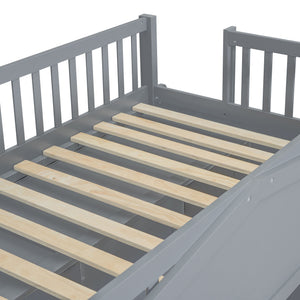 Loft Stylish Bed With Ladder And Wardrobe