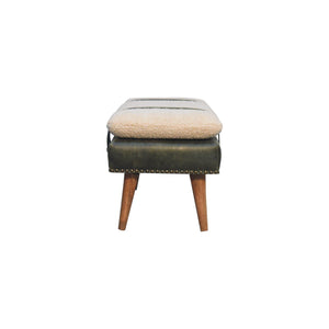 Buffalo - Hide Leather Bench