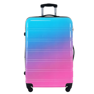 Hardshell Luggage Sets 3 Piece Gradient Color Expandable Suitcase With Spinner Wheels And Tsa Lock Lightweight 20" 24" 28" Available