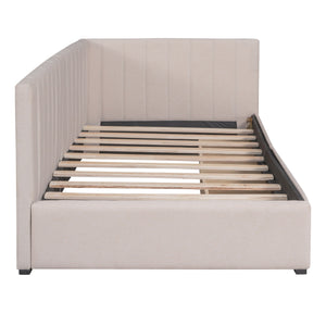 Upholstered Daybed, Sofa Bed Frame, No Box Spring Needed