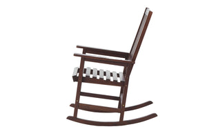 Acacia Indoor Rocking Chair, Outdoor Solid Patio Furniture