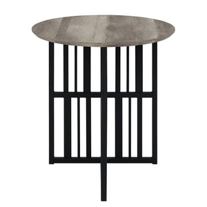 Zudora - End Table - Black / Oak