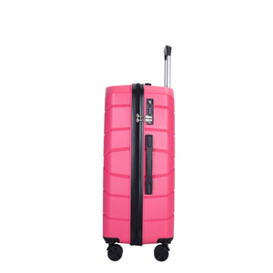 Hardshell Suitcase Spinner Wheels Lightweight Durable Suitcase With Tsa Lock, 3 Piece Set